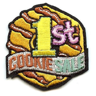 12 Pieces-1st Cookie Sale Patch-Free shipping