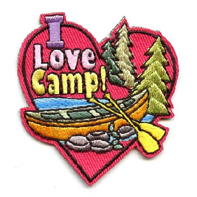 I Love Camp! Patch