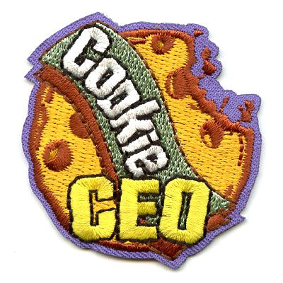 12 Pieces-Cookie CEO Patch-Free shipping