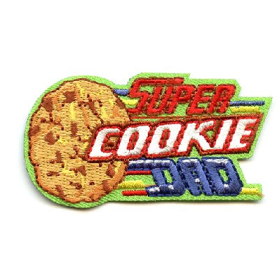 12 Pieces-Super Cookie Dad Patch-Free shipping