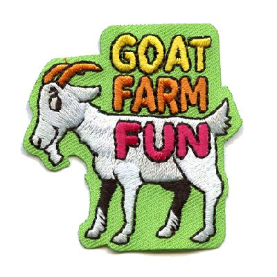 12 Pieces-Goat Farm Fun Patch-Free shipping