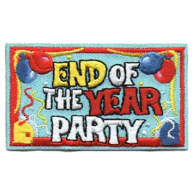 12 Pieces-End The Year Party Patch-Free shipping