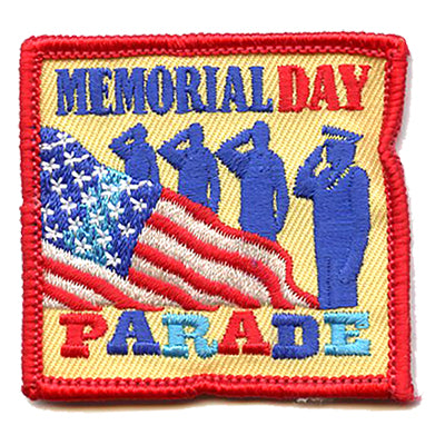 Memorial Day Parade Patch