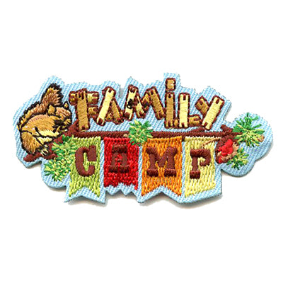 12 Pieces-Family Camp Patch-Free shipping