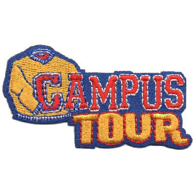 12 Pieces-Campus Tour Patch-Free shipping