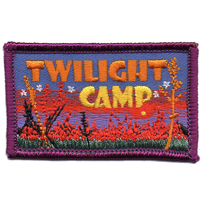 12 Pieces-Twilight Camp Patch-Free shipping