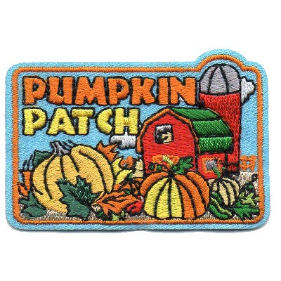 12 Pieces -Pumpkin Patch Patch - Free Shipping