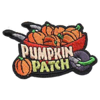 12 Pieces-Pumpkin Patch Patch-Free shipping