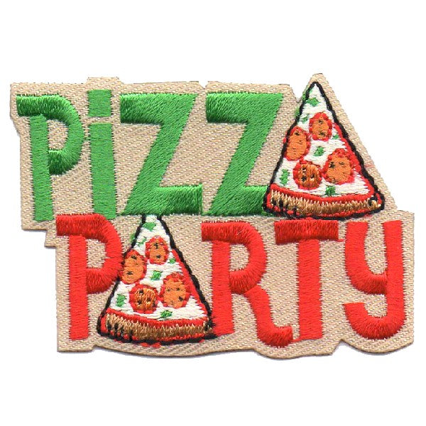 Pizza Party Patch - 4572