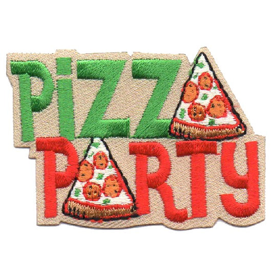 Pizza Party Patch - 4572
