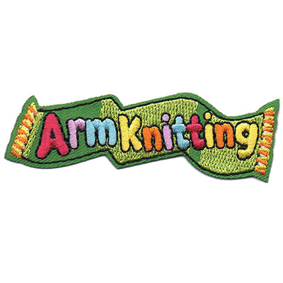 Arm Knitting Patch