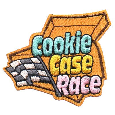 12 Pieces-Cookie Case Race Patch-Free shipping