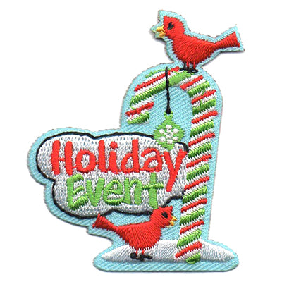 12 Pieces-Holiday Event (Birds) Patch-Free shipping