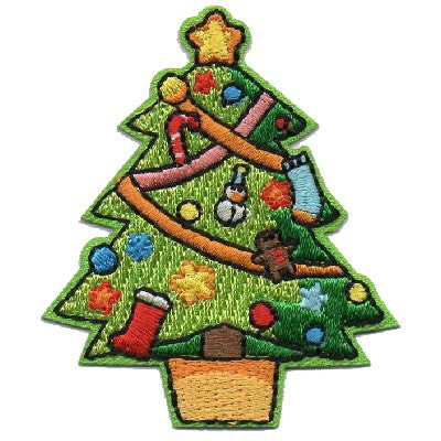 12 Pieces-Christmas Tree Patch-Free shipping