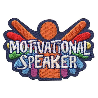 Motivational Speaker Patch