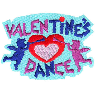 Parche de baile de San Valentín 