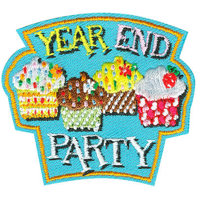 12 Pieces-Year End Party Patch-Free shipping