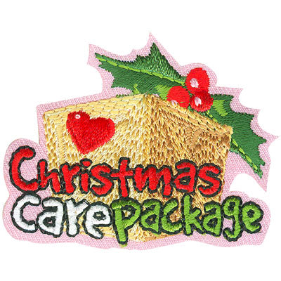 12 Pieces-Christmas Care Package Patch-Free shipping