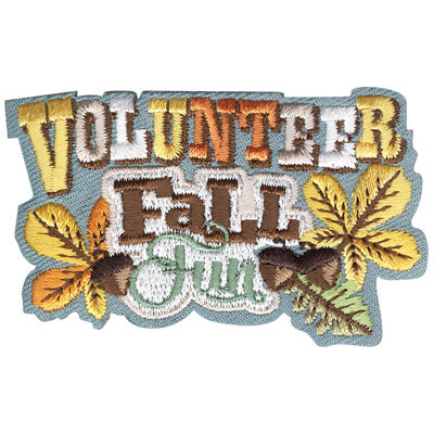 12 Pieces-Volunteer Fall Fun Patch-Free shipping