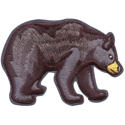 12 Pieces - Black Bear Patch - Free Shipping