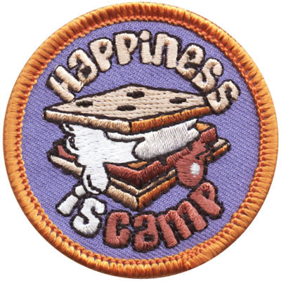 Happiness Is Camp Patch