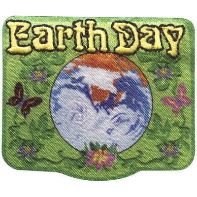 12 Pieces-Earth Day Patch-Free shipping