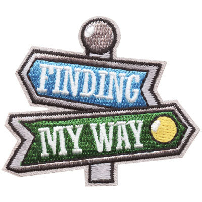 12 Pieces-Finding My Way Patch-Free shipping