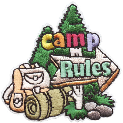 Camp Rules Patch