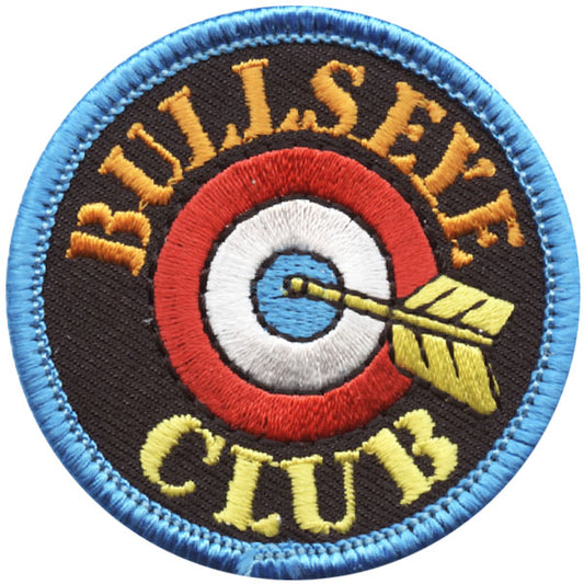 12 Pieces - Bullseye Fun Patch - Free Shipping