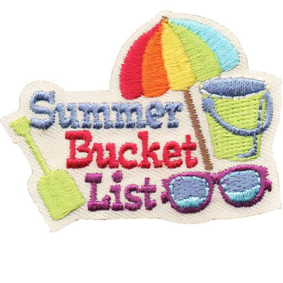 Summer Bucket List Patch