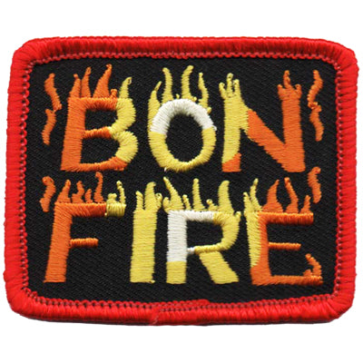 12 Pieces-Bonfire Patch-Free shipping