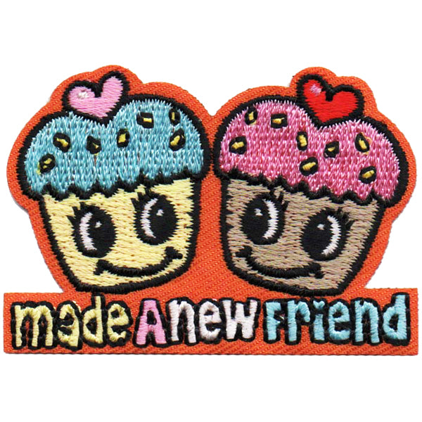 Made A New Friend Patch Iron On
