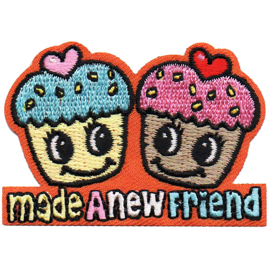 Made A New Friend Patch Iron On