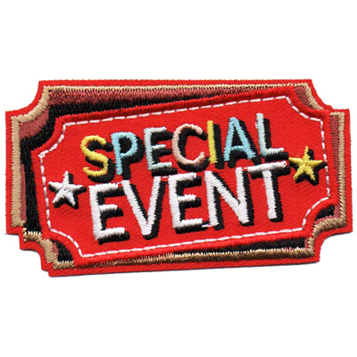 12 Pieces-Special Event Patch-Free shipping