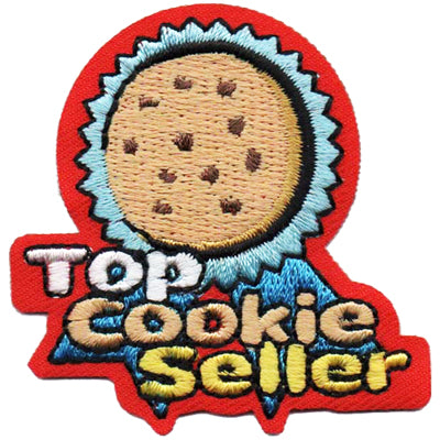 12 Pieces-Top Cookie Seller Patch-Free shipping