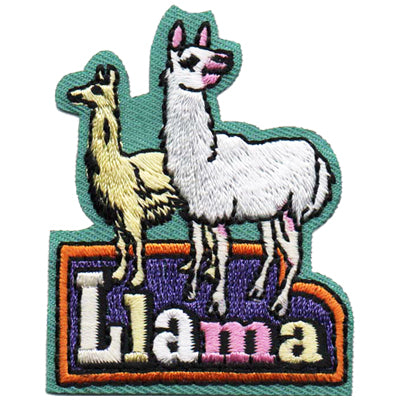 12 Pieces - Llama Patch - Free Shipping