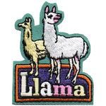 12 Pieces - Llama Patch - Free Shipping