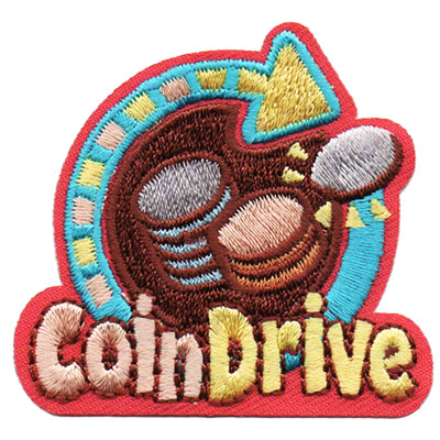 12 Pieces-Coin Drive Patch-Free shipping