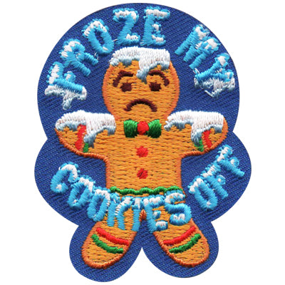 12 Pieces-Froze My Cookies Off Patch-Free shipping