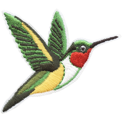 12 Pieces - Hummingbird Patch - Free Shipping