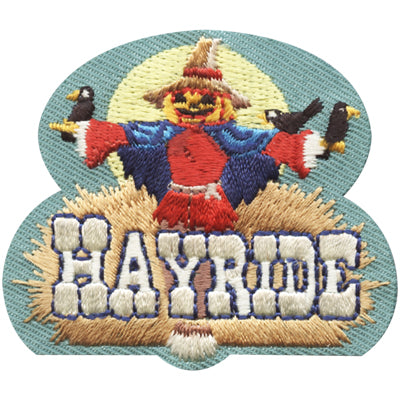 12 Pieces-Hayride Patch-Free shipping