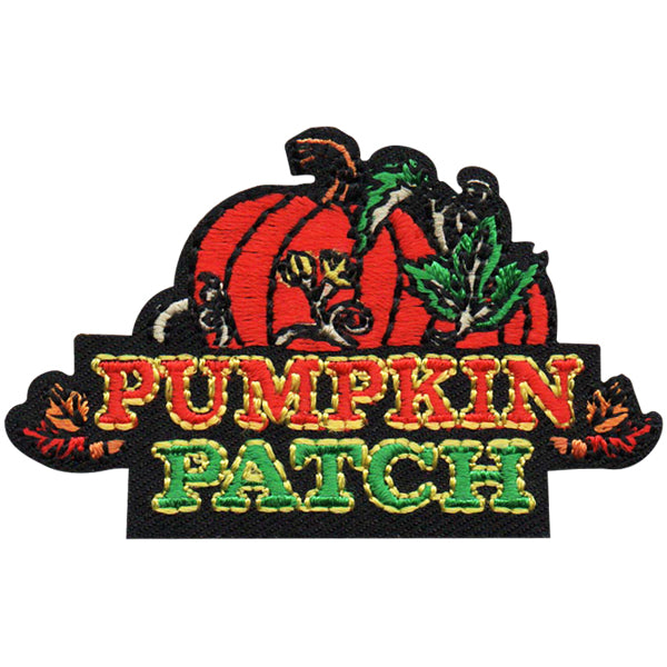 12 Pieces -Pumpkin Patch Patch - Free Shipping