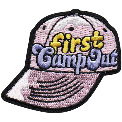 12 Pieces-First Campout Patch-Free shipping