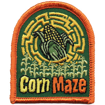 12 Pieces-Corn Maze Patch-Free shipping