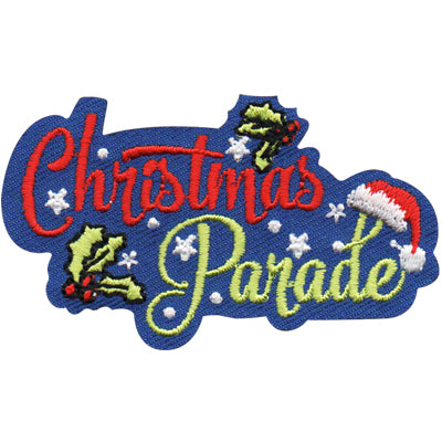 12 Pieces-Christmas Parade Patch-Free shipping