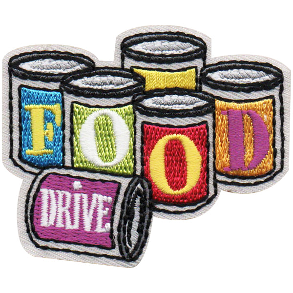 Food Drive Patch S-4957