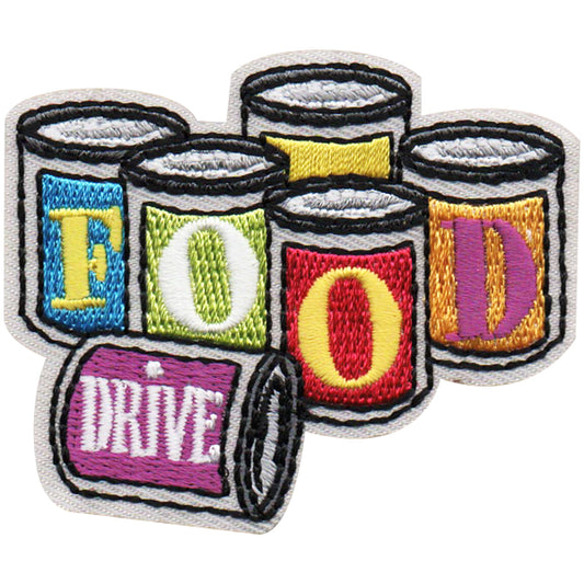 Food Drive Patch S-4957