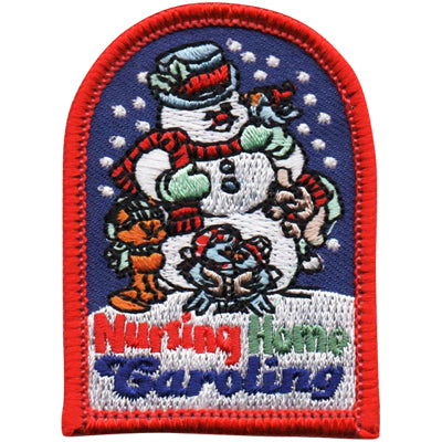 12 Pieces-Nursing Home Caroling Patch-Free shipping