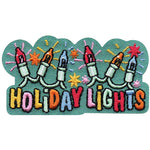 12 Pieces-Holiday Lights Patch-Free shipping