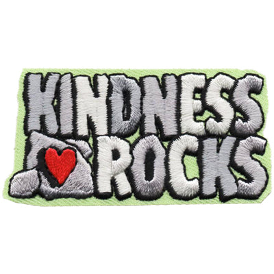 12 Pieces-Kindness Rocks Patch-Free shipping